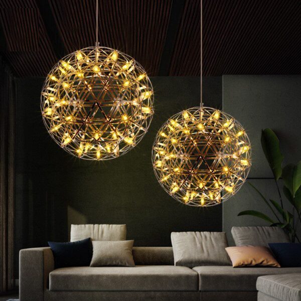 Nebula Inspired LED Chandelier