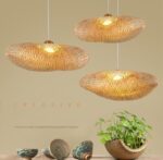 Curve the Stick Bamboo Pendant Light
