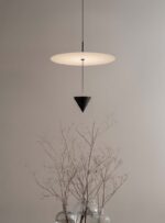 Black & White Minimal Pendant Light