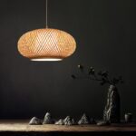 Country Bamboo Pendant Light