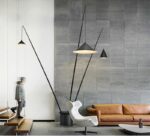 Triangle Dropped (Iron) Floor Lamp