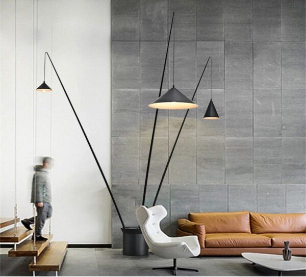 Triangle Dropped (Iron) Floor Lamp