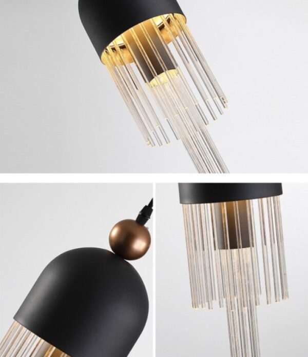 Ribag Black Minimal Pendant Light - Image 2
