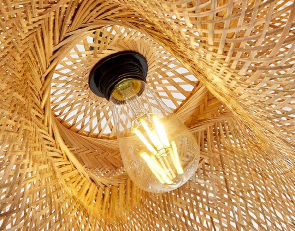 Curve the Stick Bamboo Pendant Light - Image 3