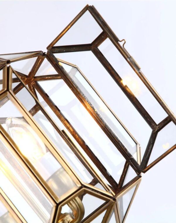 Aged Lantern Classic Pendant Light - Image 4
