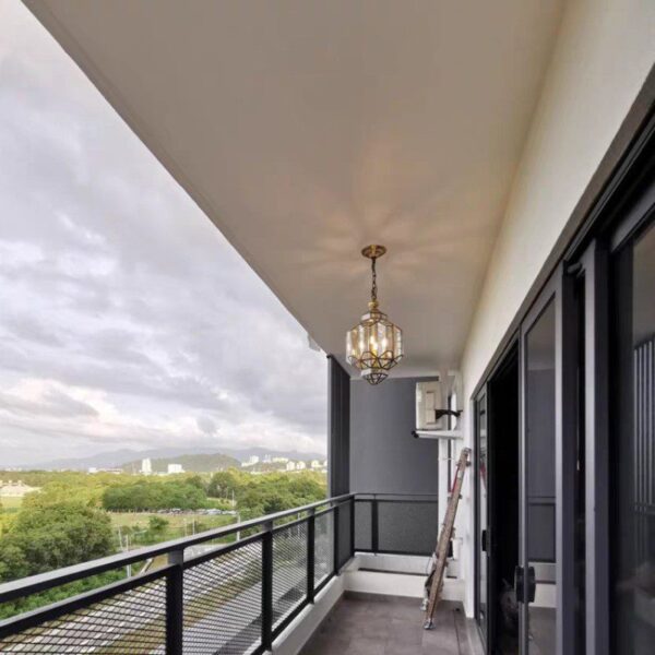 Aged Lantern Classic Pendant Light - Image 5