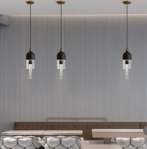 Ribag Black Minimal Pendant Light - Image 4