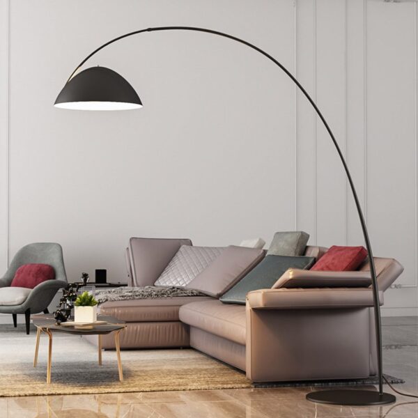 Curve the Arc (Iron) Floor Lamp - Image 5