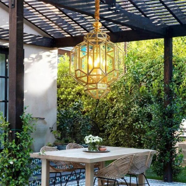 Aged Lantern Classic Pendant Light - Image 6
