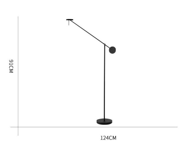 Dark-night Rising LED Floor Lamp - Image 6