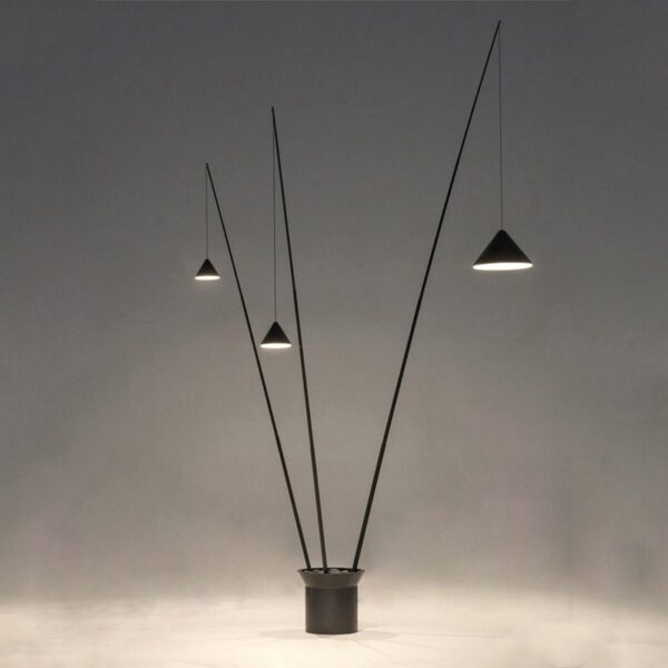 Triangle Dropped (Iron) Floor Lamp - Image 5