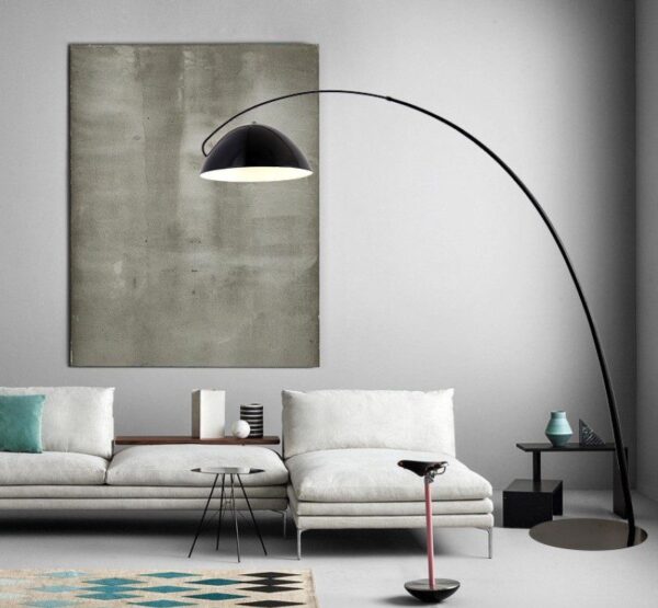 Curve the Arc (Iron) Floor Lamp - Image 6