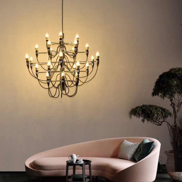 Bird of Paradise Black Chandelier - Image 8