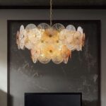 Celebrate the Spring Glass Chandelier