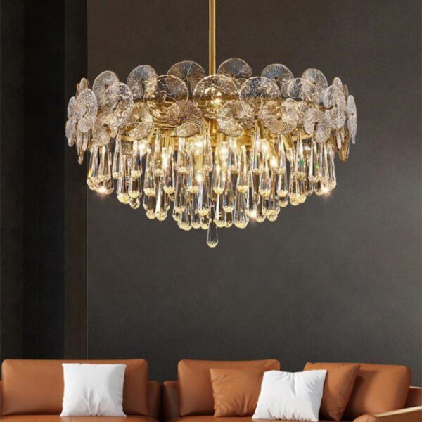 Eye Drops Crystal Chandelier