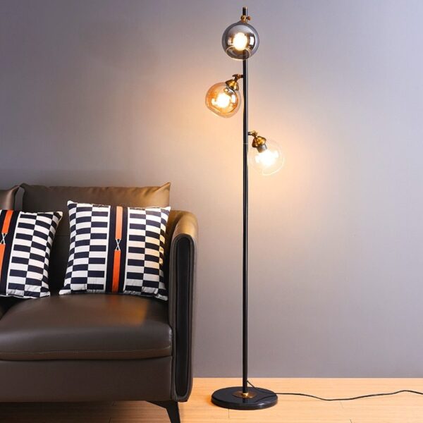 Trio of Light Floor Lamp