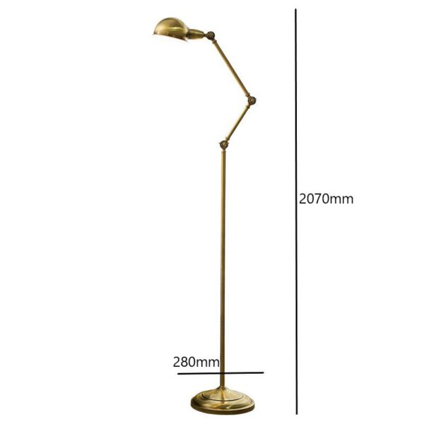 Iron Odyssey Iron Floor Lamp - Image 9