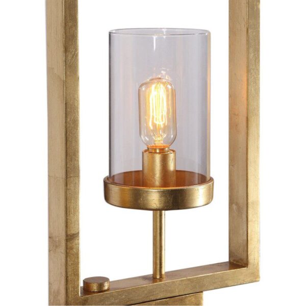 Flame The Spot (Iron, Glass) Floor Lamp - Image 2