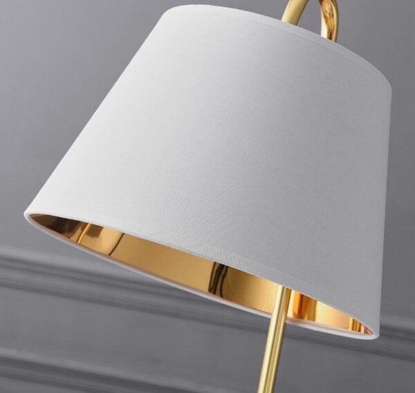 Golden Glow (Iron, Fabric) Floor Lamp - Image 2
