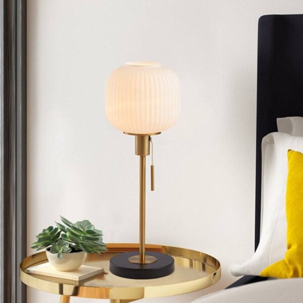 Snowy Tower Glass Floor Lamp - Image 8