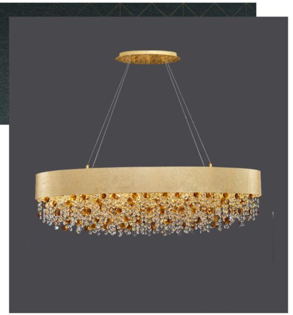 Play With Colors Oval Chandelier - Image 3