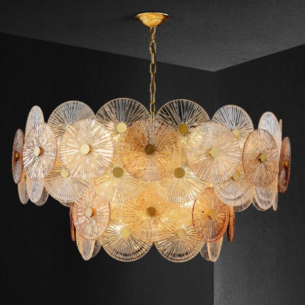 Celebrate the Spring Glass Chandelier - Image 3