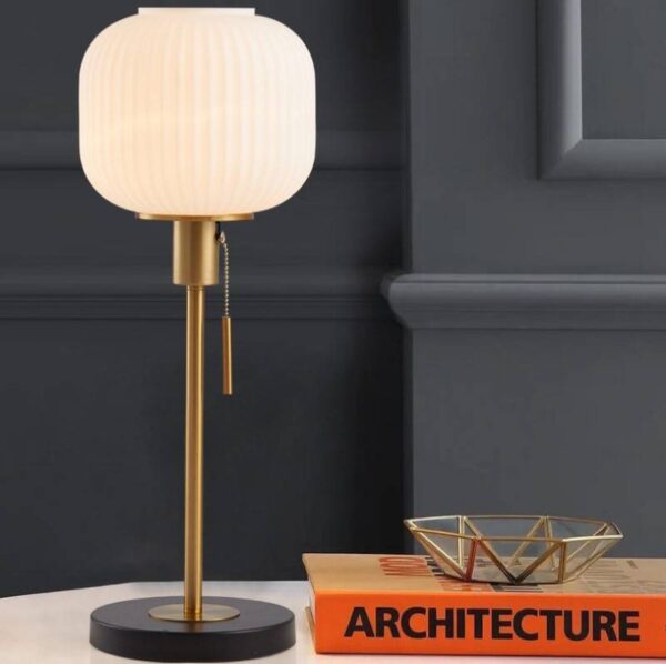 Snowy Tower Glass Floor Lamp - Image 5