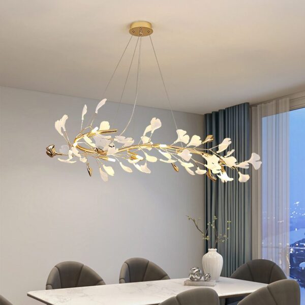 Creative Cluster (Linear) Ceramic Chandelier - Image 3