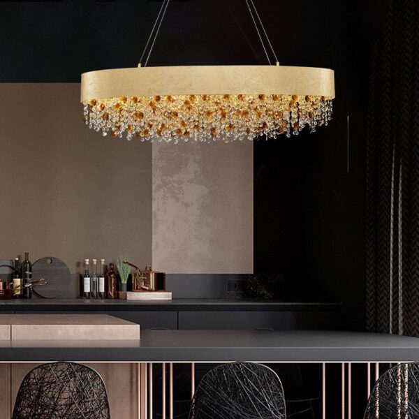 Play With Colors Oval Chandelier - Image 4