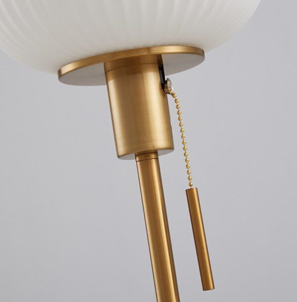 Snowy Tower Glass Floor Lamp - Image 6