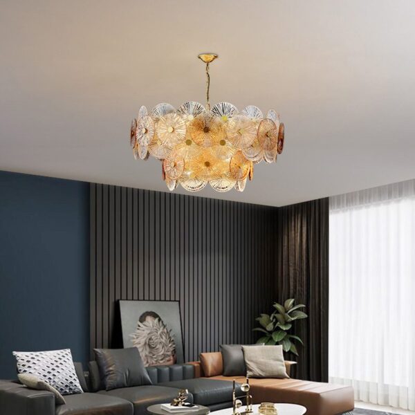 Celebrate the Spring Glass Chandelier - Image 5