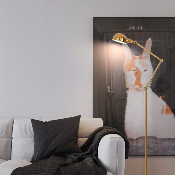 Iron Odyssey Iron Floor Lamp - Image 5