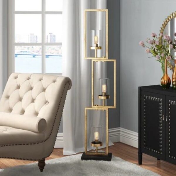 Flame The Spot (Iron, Glass) Floor Lamp - Image 5