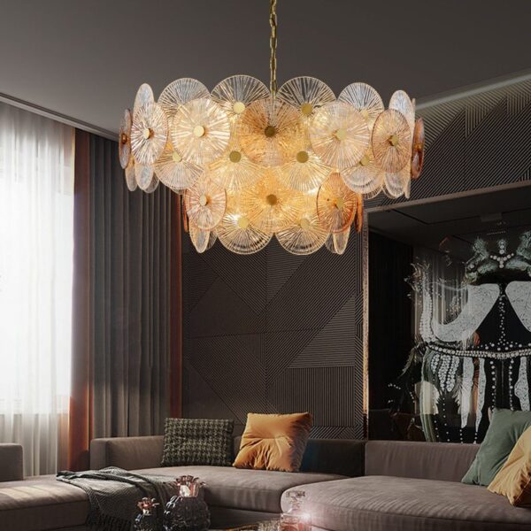 Celebrate the Spring Glass Chandelier - Image 6