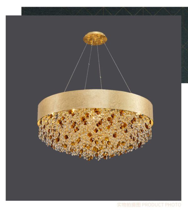 Play With Colors (Round) Glass Chandelier - Image 5