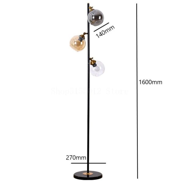 Trio of Light Floor Lamp - Image 7