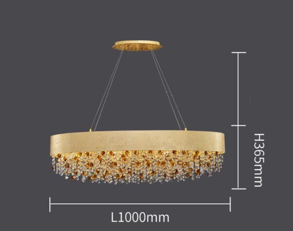 Play With Colors Oval Chandelier - Image 6
