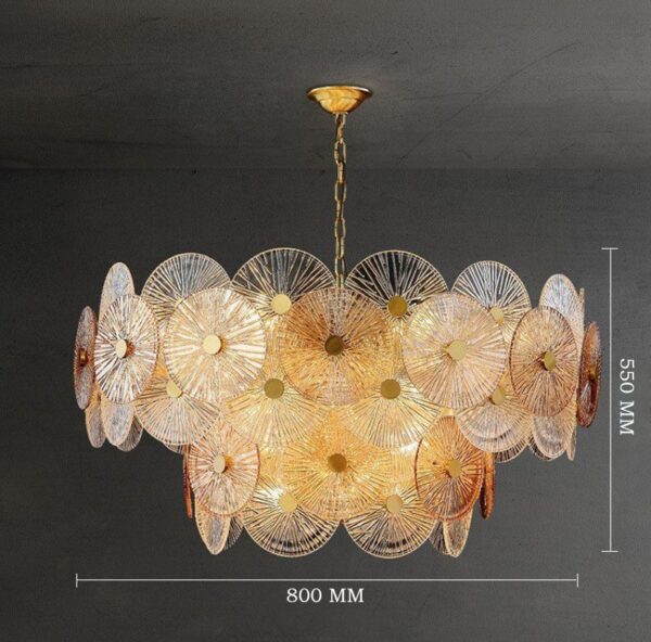 Celebrate the Spring Glass Chandelier - Image 7