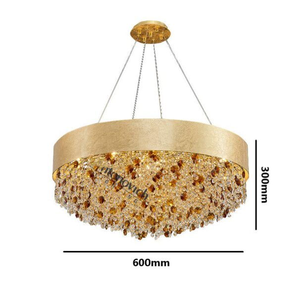 Play With Colors (Round) Glass Chandelier - Image 7