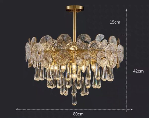 Eye Drops Crystal Chandelier - Image 9