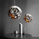 Molten Meteor Resin Pendant Light