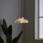 Crystal Strip Glass Pendant Light