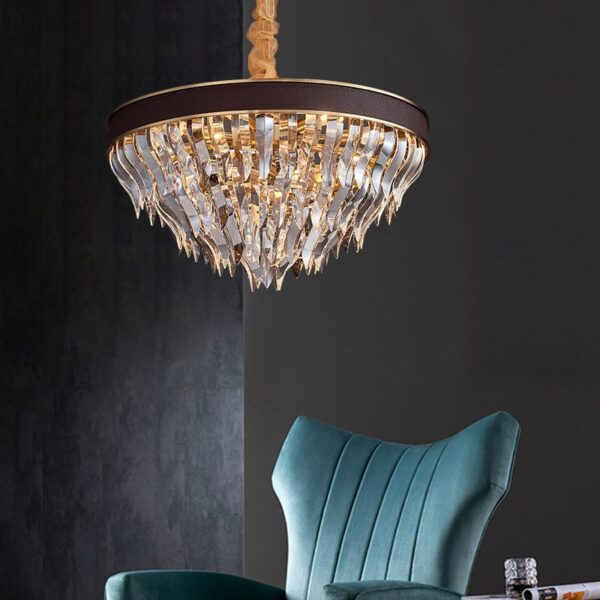 Crystal Cascade (2 Sizes)Crystal Chandelier