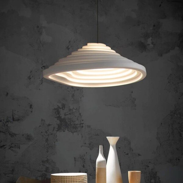 Tokyo Rice Field - Single Resin Pendant Light