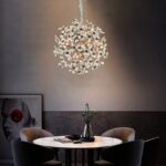 Trilium Ceramica Ceramic Chandelier