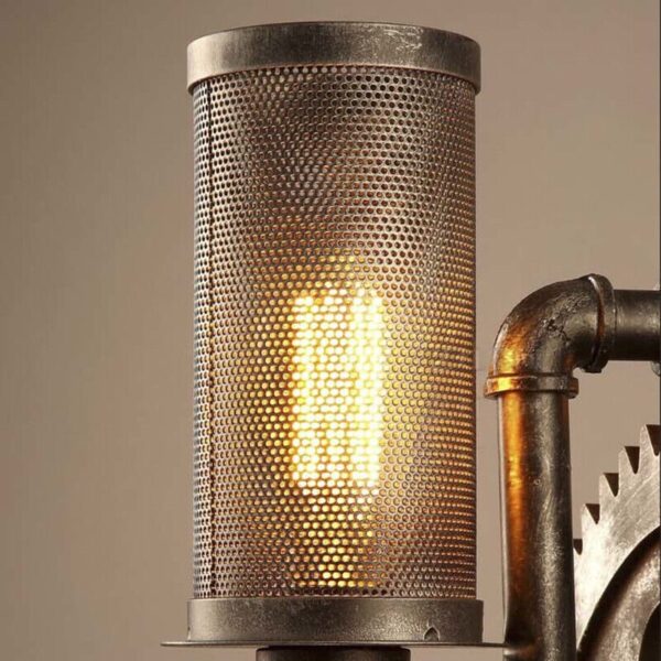 Vintage Gear Pendant Light - Image 2
