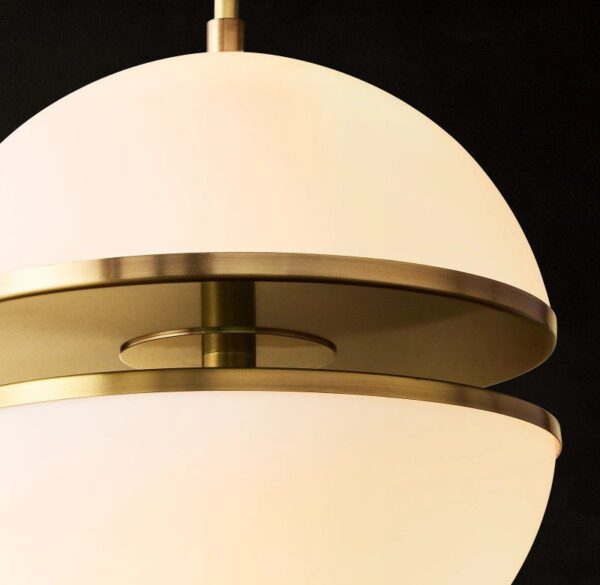 Airy Half-Sphere Pendant Light - Image 2