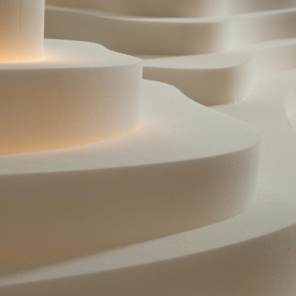 Tokyo Rice Field - Single Resin Pendant Light - Image 2