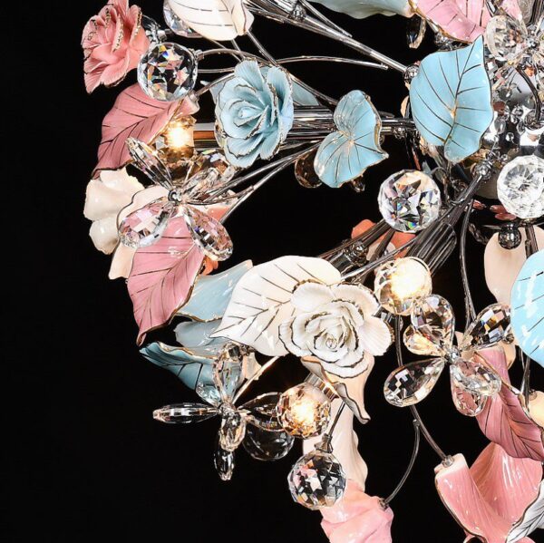 Lumina Ceramica (Round) Ceramic Chandelier - Image 2