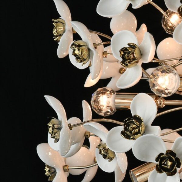 Trilium Ceramica Ceramic Chandelier - Image 2